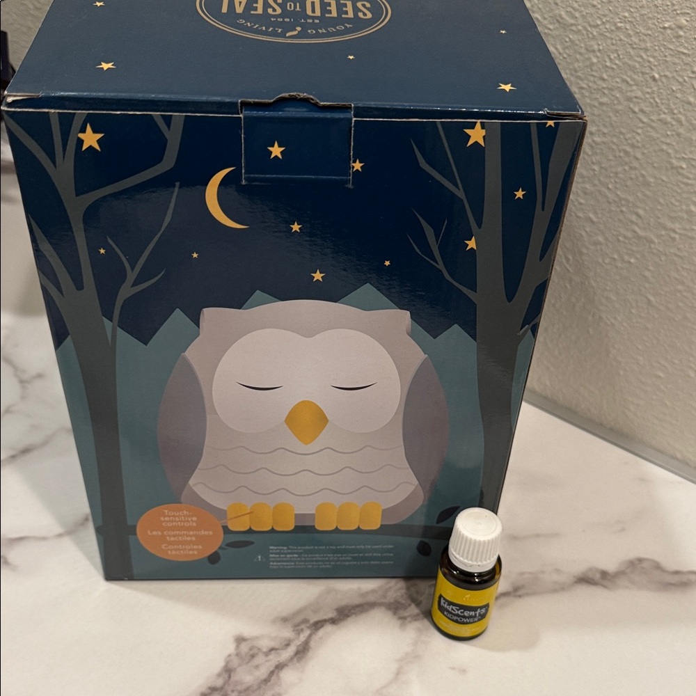 Owl-Themed Essential Oil Diffuser Set